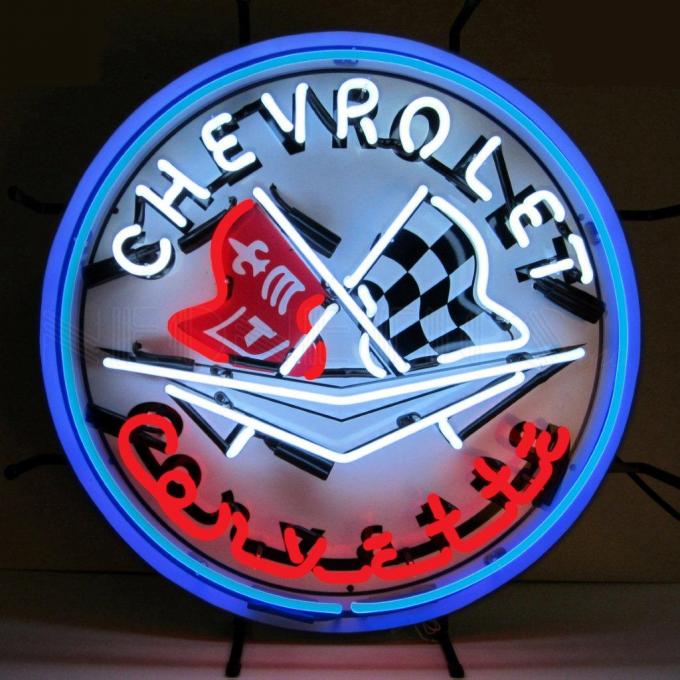 C1 Emblem 24" Neon Sign