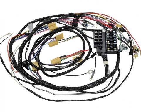 62 Dash Main Wire Harness - All Includes Forward Lamp