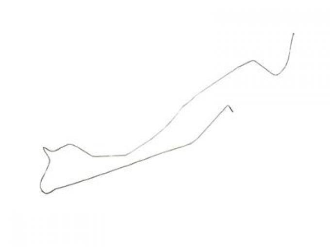 78-82 Fuel Tank Vapor Canister Return Line Stainless Steel - Left