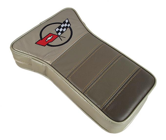 CA 1982 Chevrolet Corvette Center Armrest Embroidered Leather 425060E | 82 Collector