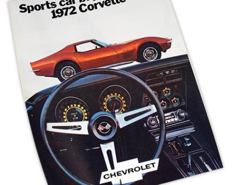 Corvette Sales Brochure, 1972