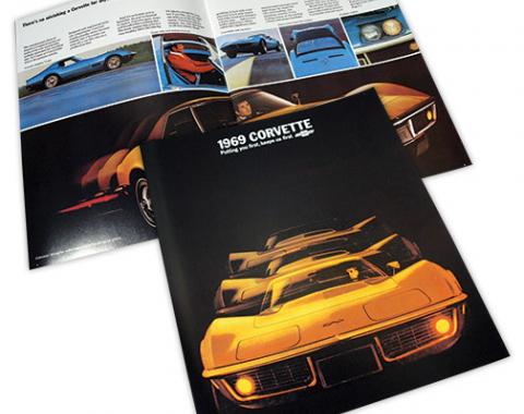 Corvette Sales Brochure, 1969