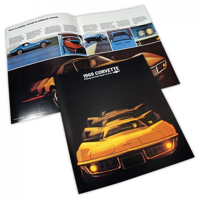 Corvette Sales Brochure, 1969