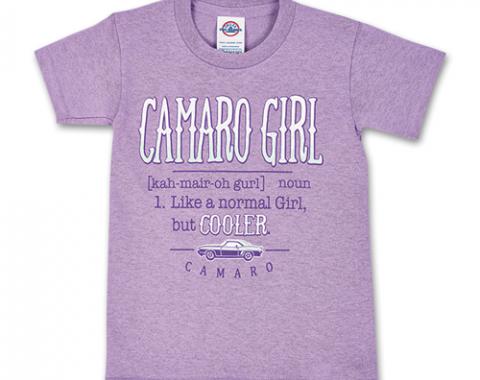 Youth Camaro Girl T-Shirt