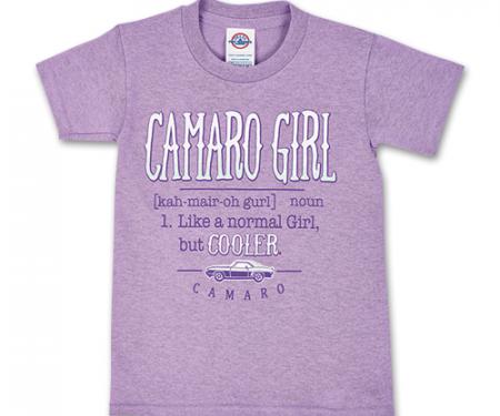 Youth Camaro Girl T-Shirt