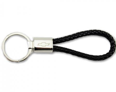Bowtie Braided Rope Keychain