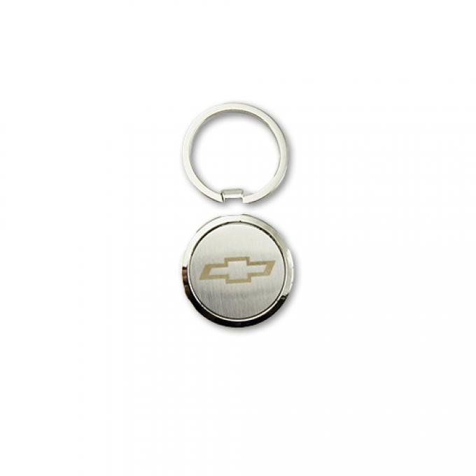 Bowtie Satin Metal Keychain