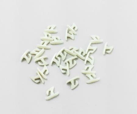 Detroit Muscle Technologies Mopar Chrysler Dodge Plymouth 66 & UP A B C E Body Door Weatherstrip Clips 25pcs CHR2664040-25