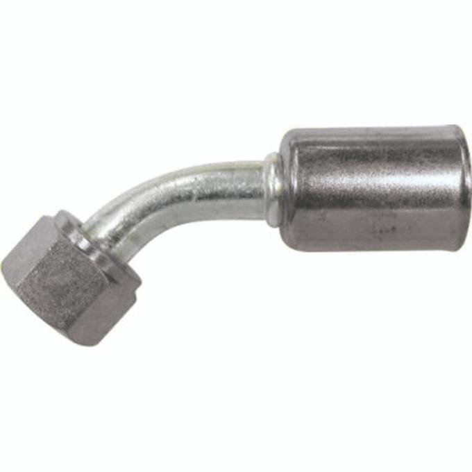 Vintage Air Beadlock O-Ring Fitting - 45 Degree NO 8 Hose Fitting 35822-VUG