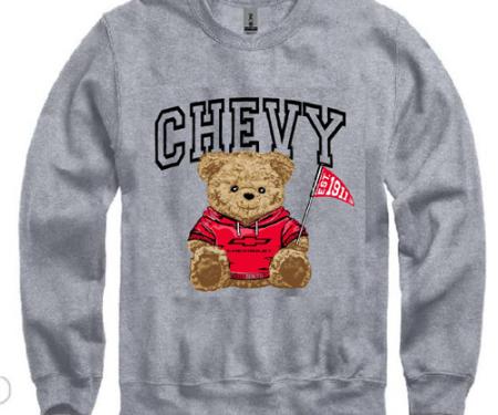 Chevy Teddy Bear Sweatshirt