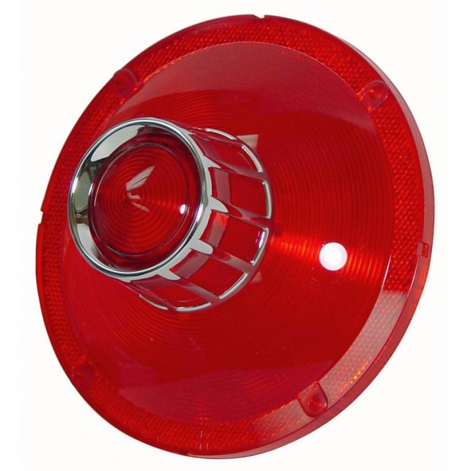 Dennis Carpenter Taillight Lens without Backup Light - FoMoCo Script - 1963 Ford Car C3AZ-13450-A