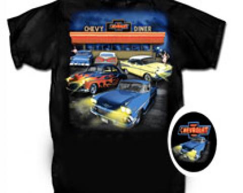 Chevy Diner, Lost in the 50's, T-Shirt | X-Large