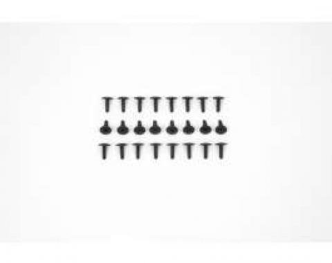 Firebird Convertible Top Weatherstrip Mounting Screw Set, 1967-1969