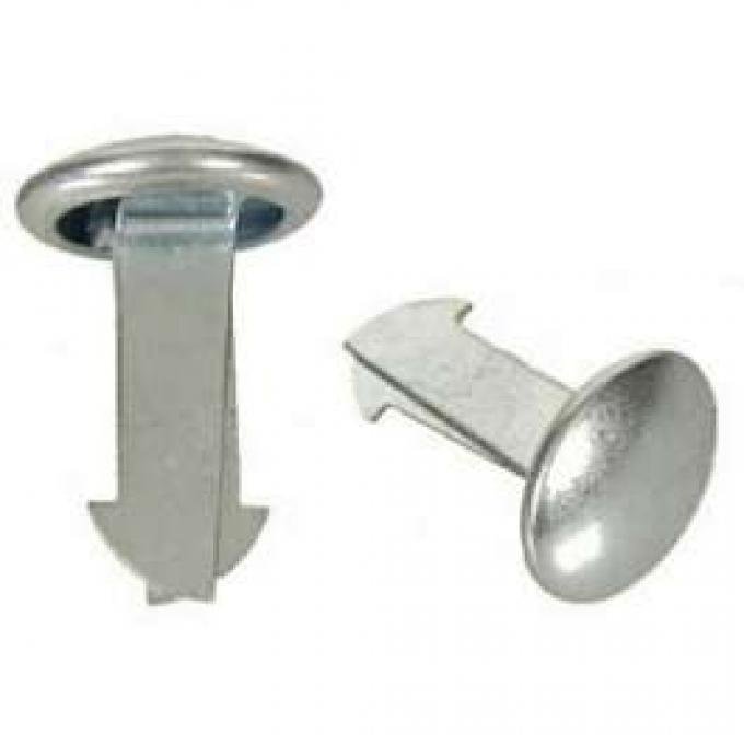Firebird Bucket Seat Hinge Arm Cover Fasteners, 1967-1969