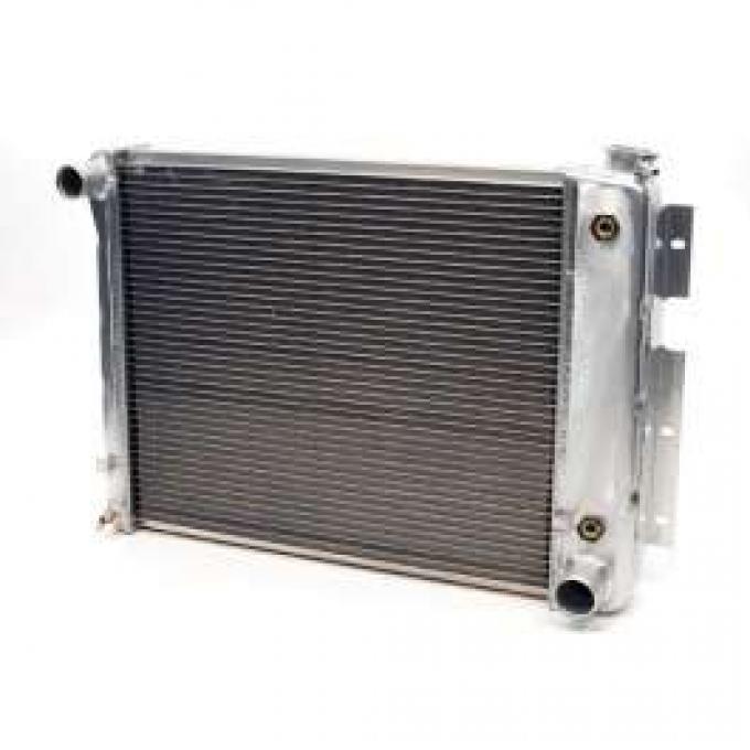 Firebird Radiator, Aluminum, 21, Griffin Pro Series, For Cars With Automatic Transmission, 1967-1969