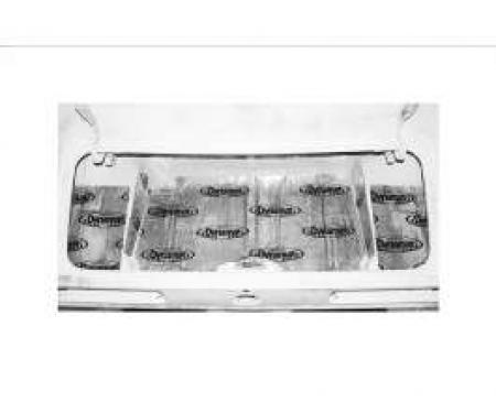 Firebird Trunk Compartment Insulation, Dynamat Extreme, 1967-1969