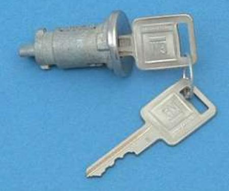 Firebird Ignition Lock, With Late Style Keys, 1967