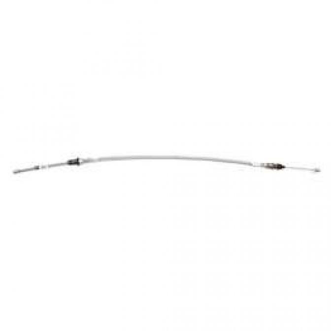 Firebird Parking Brake Cable, Stainless Steel, Rear, 1967-1969