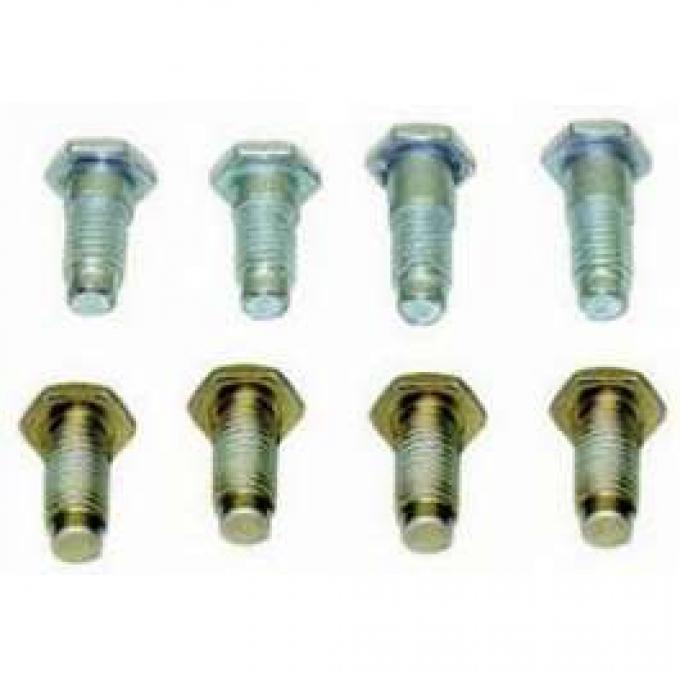 Firebird Seat Belt Anchor Bolt Set, Front & Rear, For Cars With Shoulder Belts, 1967-1969