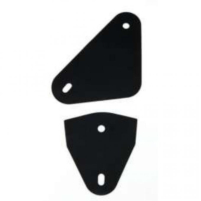 Firebird Door Glass Mounting Plate Gasket Set, 1968-1969