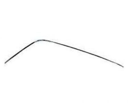 Firebird Roof Drip Rail Molding, Without Vinyl Top, Left, 1972-1979