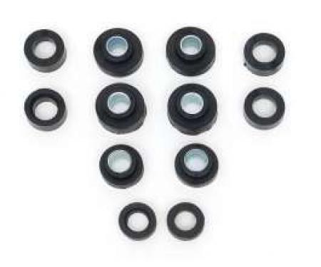 Firebird Subframe Bushing Kit, Rubber, 1970-1972