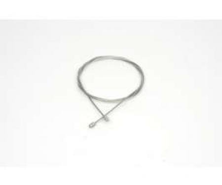 Firebird Parking Brake Cable, Center, Stainless Steel, 79,1967-1969