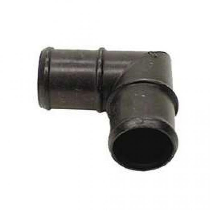 Firebird Breather Hose Elbow Fitting, Big Block, Valve Cover,1967-1969