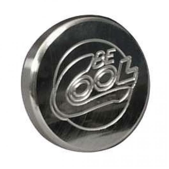 Firebird Radiator Cap, Billet, Round, Polished Finish, Be Cool