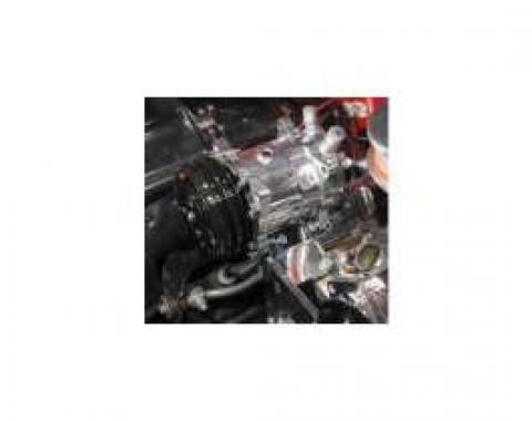 Firebird Air Conditioning Compressor, Polished, Sanden 508/134A, 1967-1981