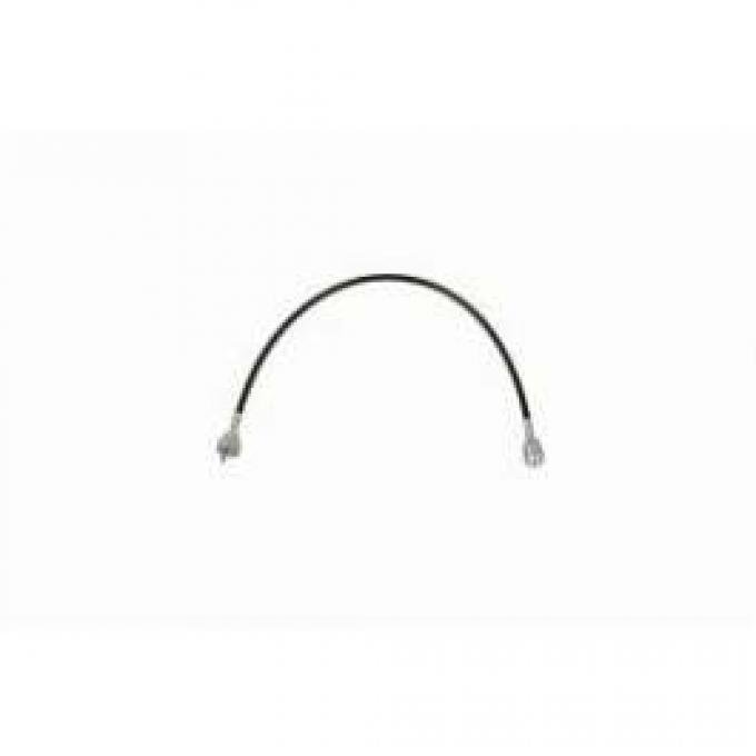 Firebird Speedometer Cable Assembly, Lower, 23-1/2, Without Firewall Grommet, 1967-1968