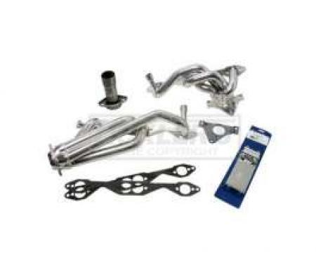 Firebird LT-1 BBK Dual-Catalytic 1-5/8 Chrome Shorty Tuned Length Exhaust Header Kit, 1995-1997