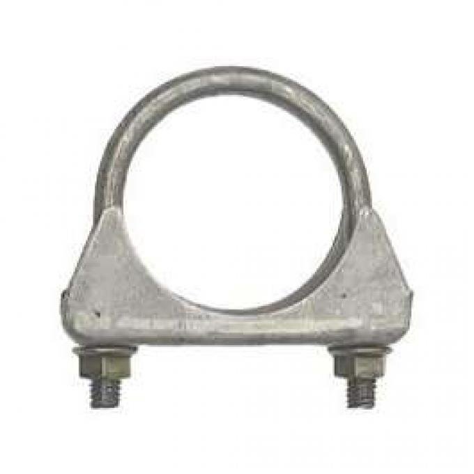 Firebird Exhaust Muffler Clamp, Cradle Style, Steel, 2-1/4, 1967-2002