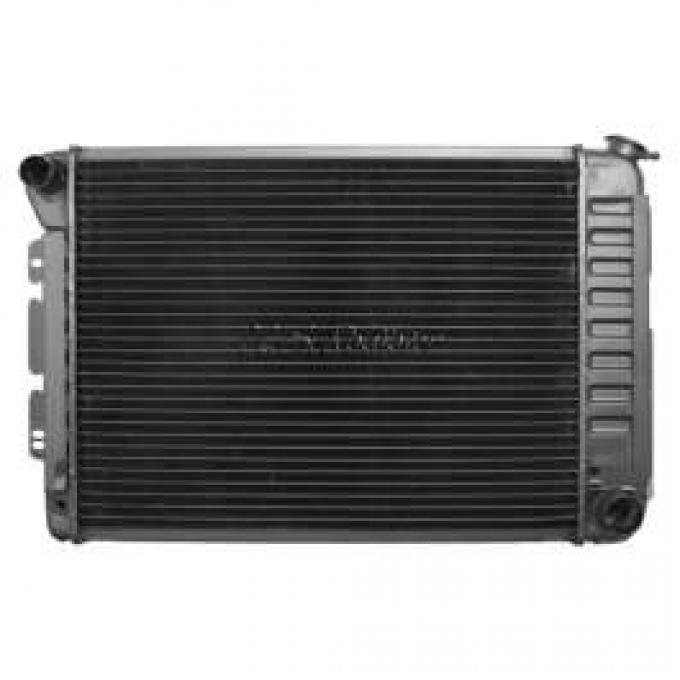 Firebird Radiator, For Cars With Manual Transmission & Air Conditioning, 1967-1968, Big Block, For Cars With Manual Transmission, U.S. Radiator, 1969