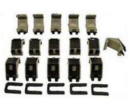Firebird Convertible Top Boot Clip Set, 1967-1969