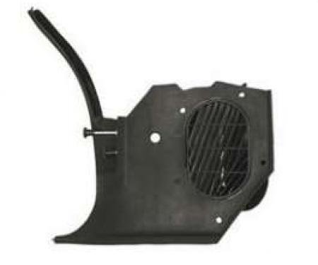 Firebird Kick Panel, For Cars Without Air Conditioning, Left,1970-1981