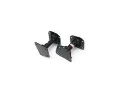 Firebird Motor Mounts, Solid, Tubular, Black, 1998-2002