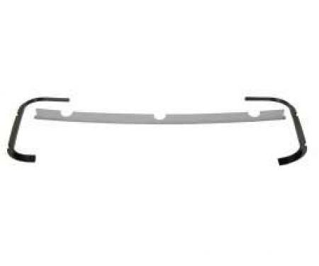 Firebird Trunk Weatherstripping Channel Repair Kit, 1967-1969