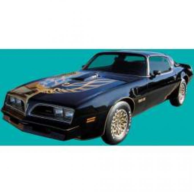 Firebird Decal Set, Trans Am, Special Edition, Bandit Gold, 1976-1978