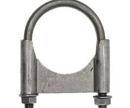 Firebird Exhaust Muffler Clamp, Guillotine Style, Steel, 2-1/4, 1967-1969