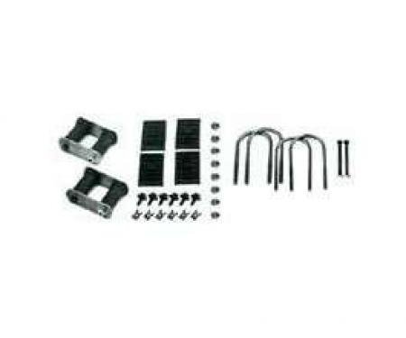 Firebird Spring Installation Kit, for Multi-Leaf Spring Cars,1970-1981