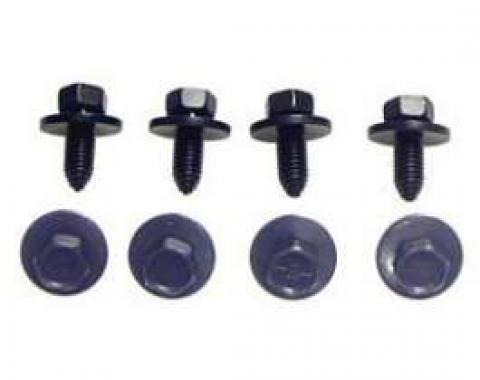 Firebird Hood Hinge Mounting Bolt Set, 1967-1969