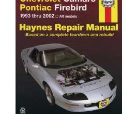 Firebird Haynes Repair Manual, 1993-2002