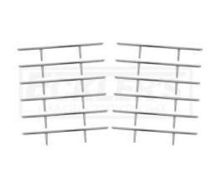 Firebird Quarter Panel Louver Trim, 1967-1968