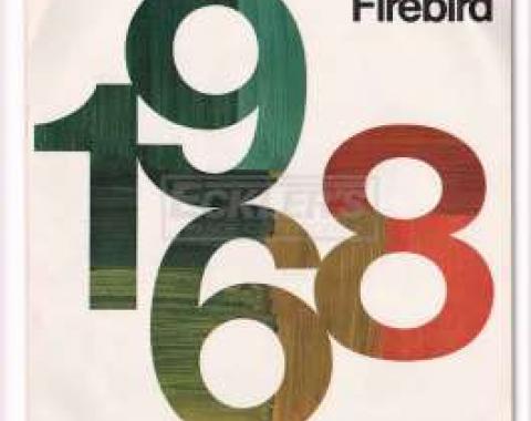 Firebird Sales Brochure, 1968
