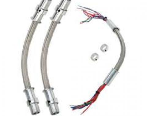 Firebird Wiring Looms, Door Jamb, Stainless Steel, 1967-2002