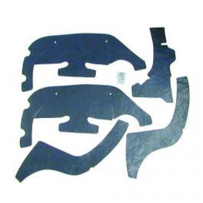 Firebird Control Arm Dust Shield Set, 1969