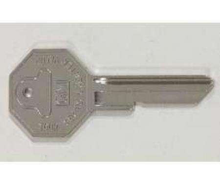 Firebird Key Blank, Ignition And Door, Octagon Head, 1967
