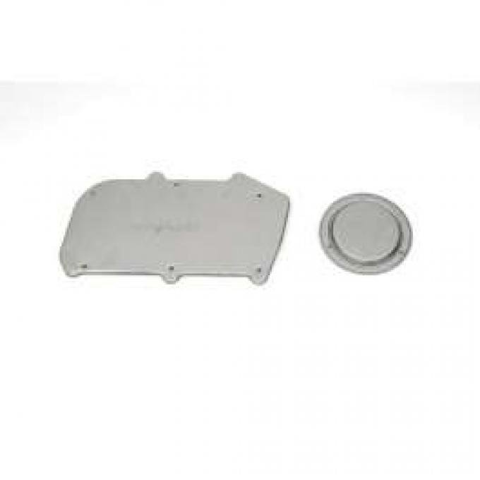 Firebird Heater Delete Firewall & Blower Motor Cover Set, 1967-1969