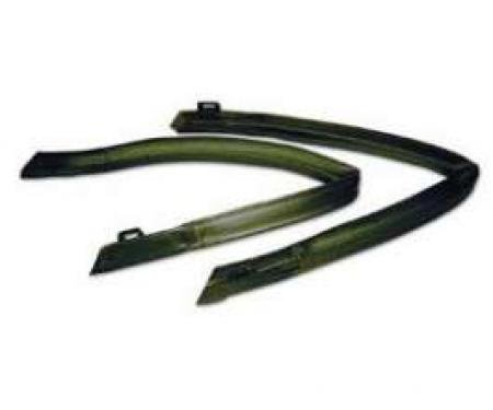 Firebird Roofrail Weatherstrip Set, T-Top, 1978-1981